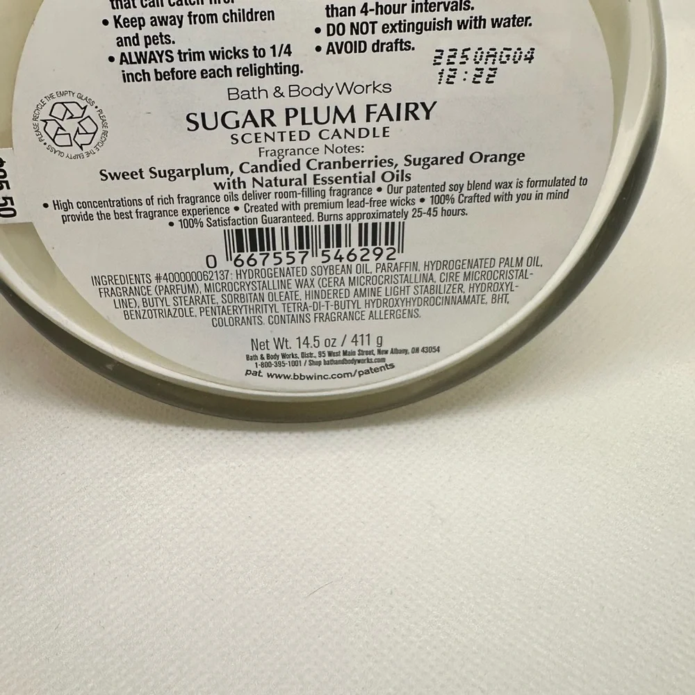 Bath and Body Works SUGAR PLUM FAIRY